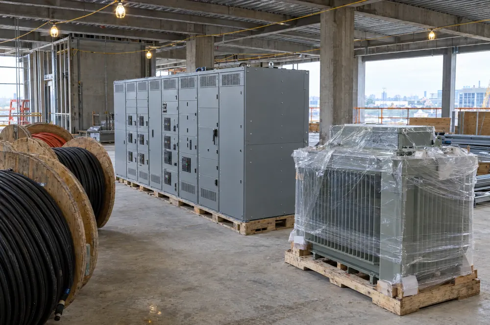Large commercial project where an owner-run wrap-up program covers the trades
